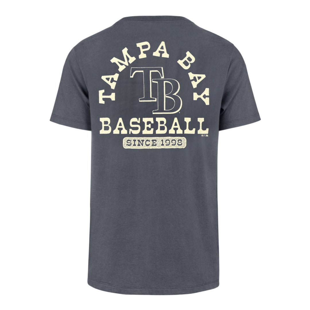 Rays Men's '47 Brand Navy Tampa Bay Baseball Canyon Ranchero T-Shirt