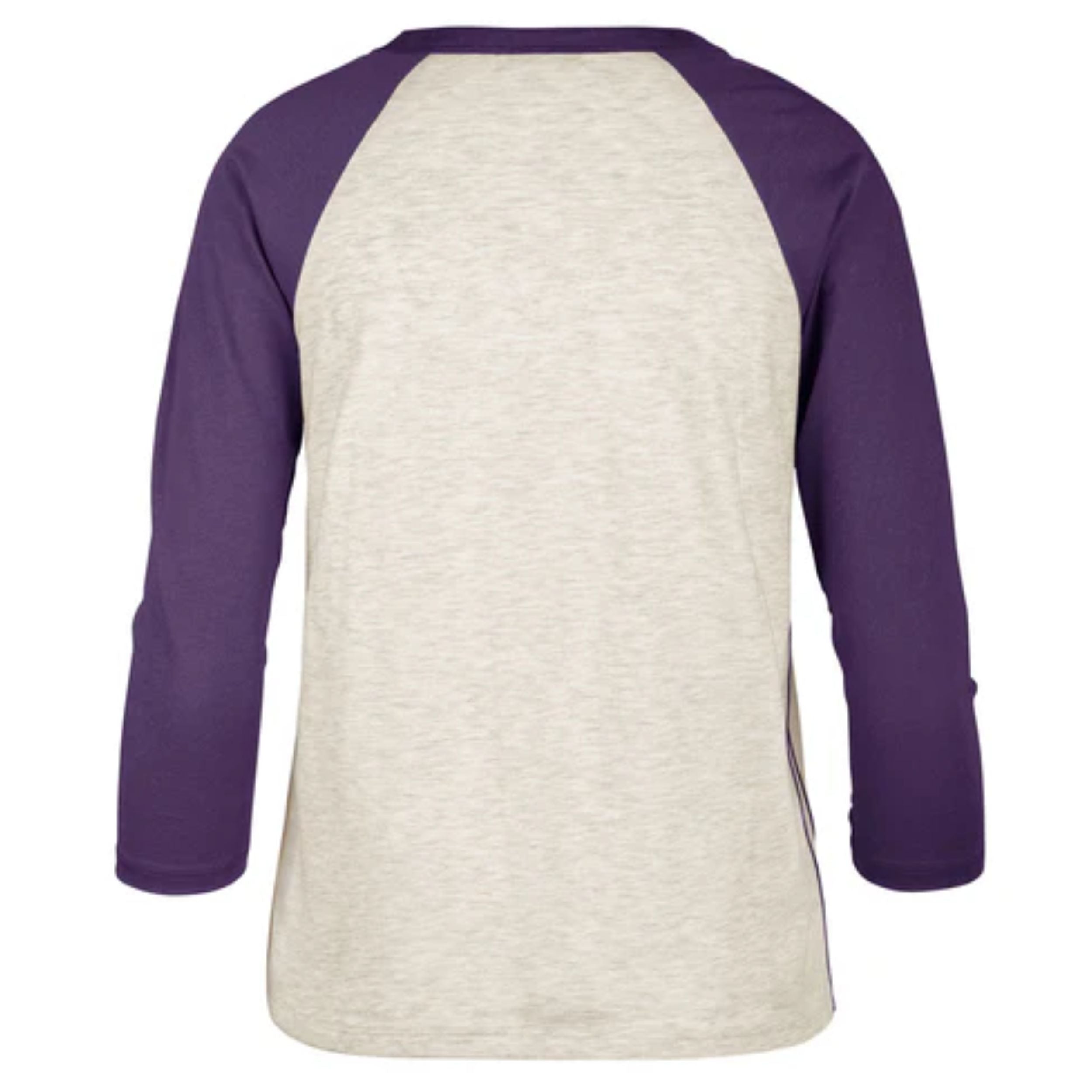 美品＊Lijaリージャ＊パープルの七分袖ゲームシャツ Rays Women's 47 Brand Gray Purple City Connect Skateray Raglan T