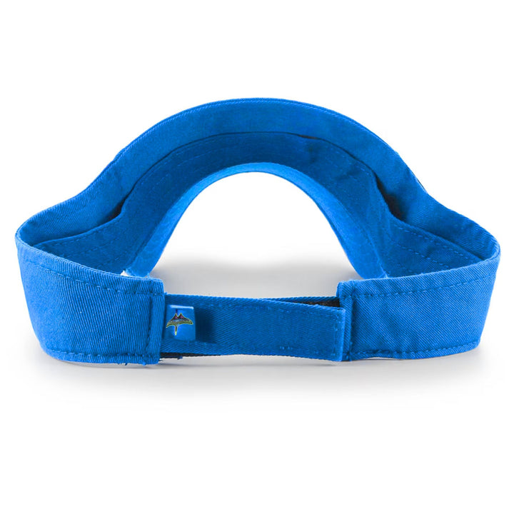 Rays '47 Brand Blue City Connect Skyray Visor Hat