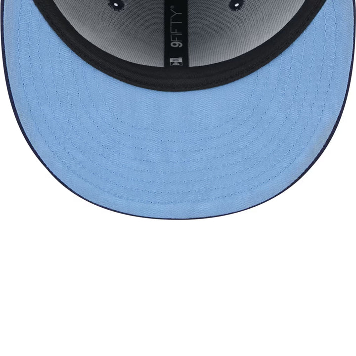 Rays New Era Navy 2024 TB Clubhouse 9Fifty Snapback Hat