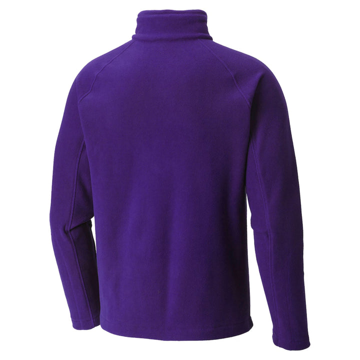 Rays Men's Columbia Purple TB Fast Trek Half-Zip Fleece Jacket