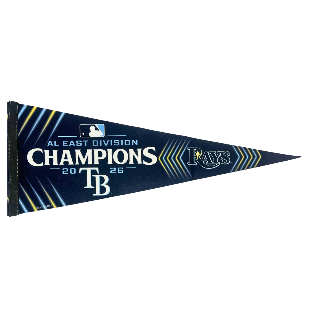 Rays WinCraft AL East Champs 2026 Pennant