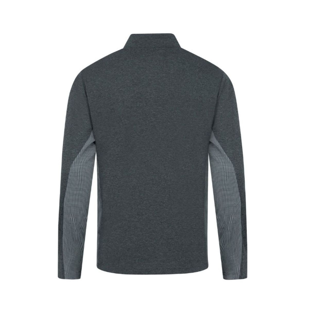 Rays Men's Levelwear Grey City Connect Skyray Waffle 1/4 Zip Jacket