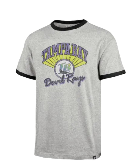 Rays Men's '47 Brand Grey Cooperstown Wax Pack Dalton Devil Rays Ringe ...