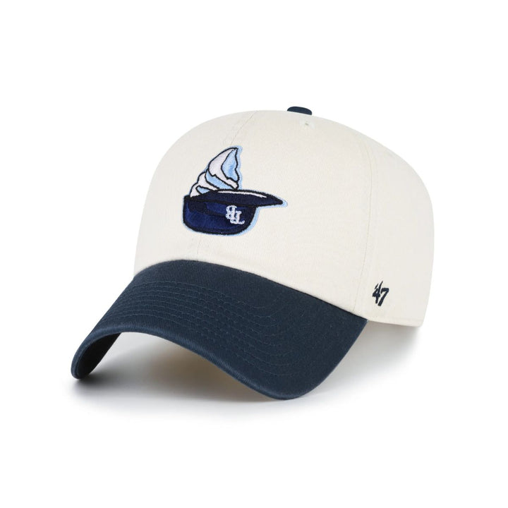 Rays '47 Tan Brand Ice Cream Sundae Helmet Clean Up Adjustable Hat