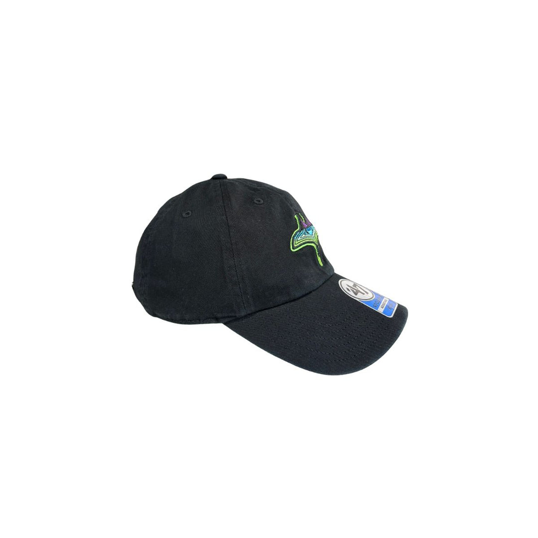 Rays Kids '47 Brand Black City Connect Clean Up Skyway Adjustable Hat