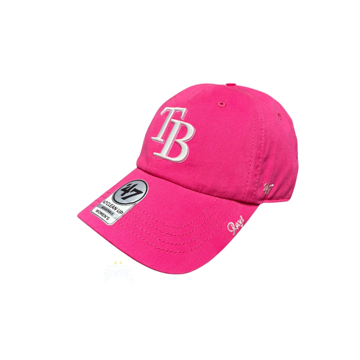 Rays Women's '47 Brand Pink Miata TB Clean Up Adjustable Hat