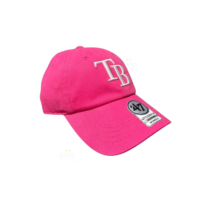 Rays Women's '47 Brand Pink Miata TB Clean Up Adjustable Hat