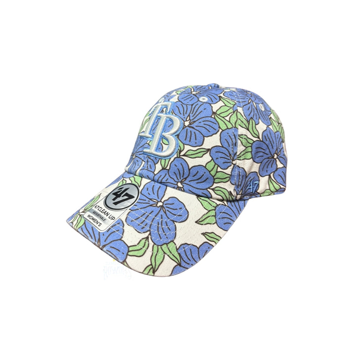 Rays '47 Brand Blue Florentina TB Clean Up Adjustable Hat