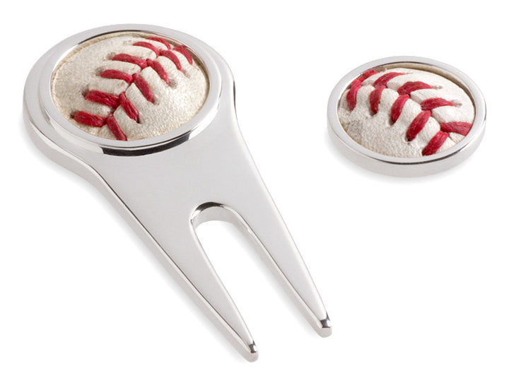 Rays Game Used Baseball Golf Ball Marker and Divot Tool