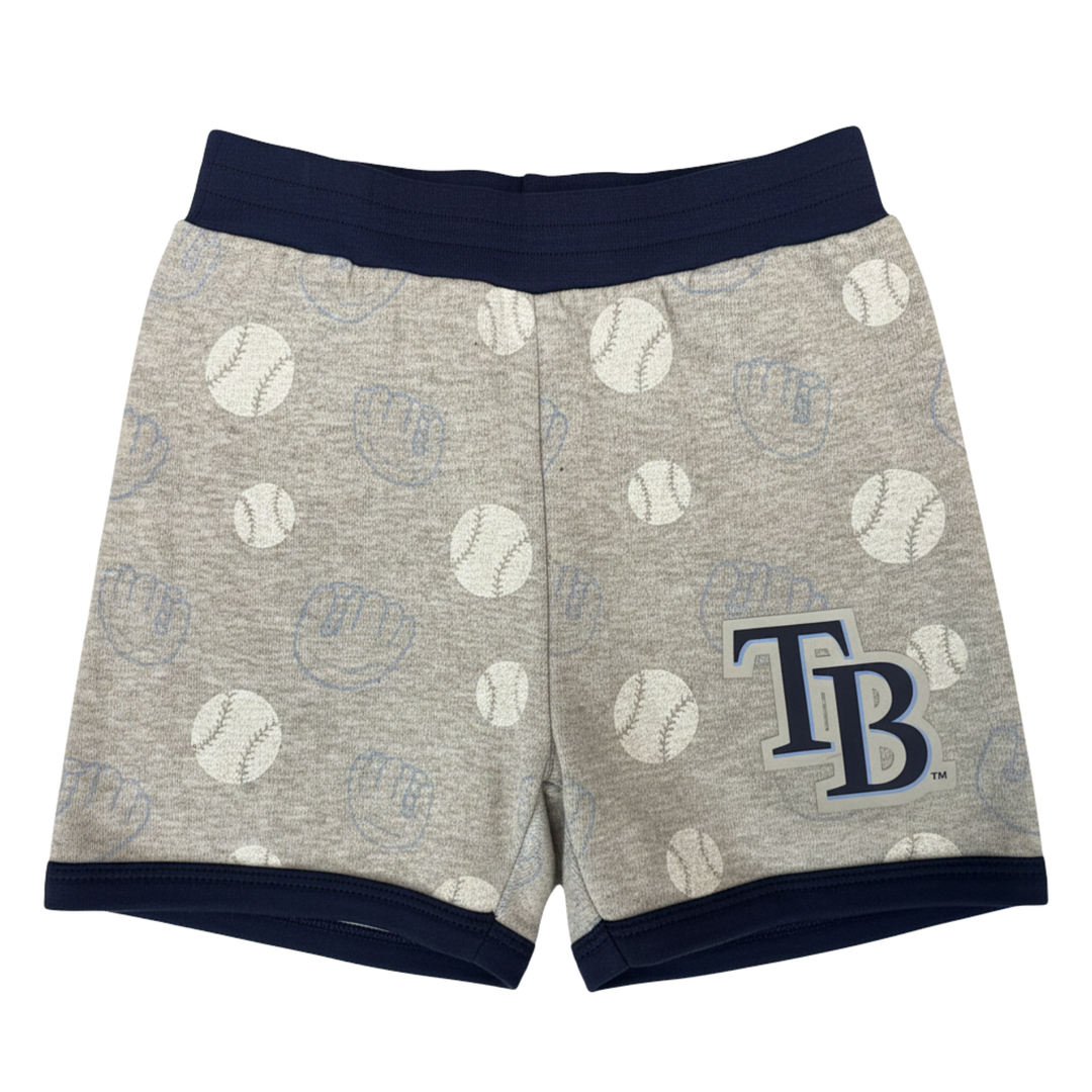 Rays Toddler Navy Grey Goofy Rookie Year 2 Piece Set