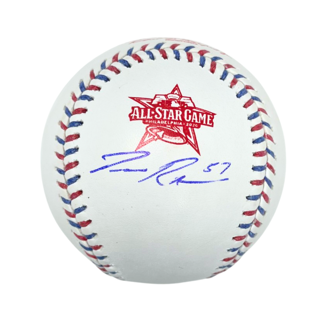 Rays Drew Rasmussen 2026 All Star Game Autographed Official MLB Baseball