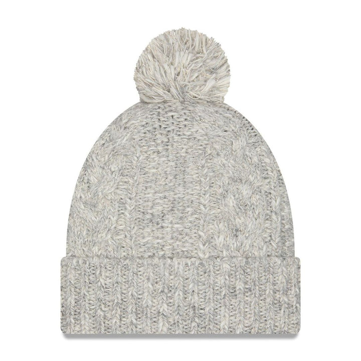 Rays Women's New Era Shimmer Pom Knit Hat