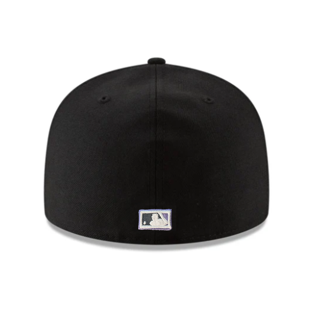 Rays New Era Black Cooperstown Collection Wool Alt 59Fifty Fitted Hat