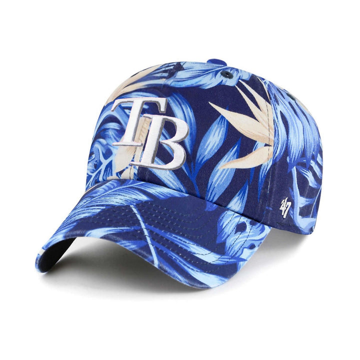 Rays '47 Brand Blue Tropical TB Clean Up Adjustable Hat