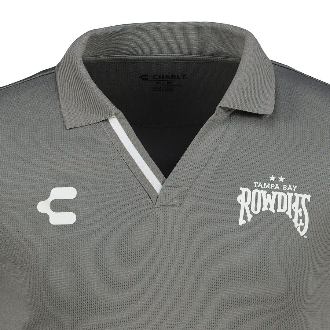 Rowdies Charly Grey Two Star Polo