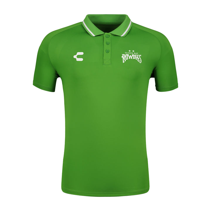 Rowdies Charly Green Classic Button Polo