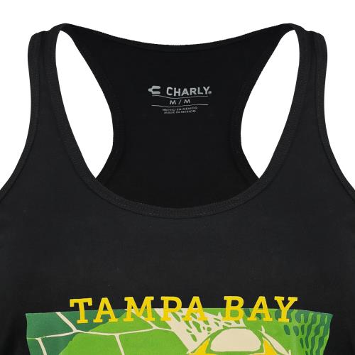 Rowdies Women's Charly Black Soccer Ball Tank