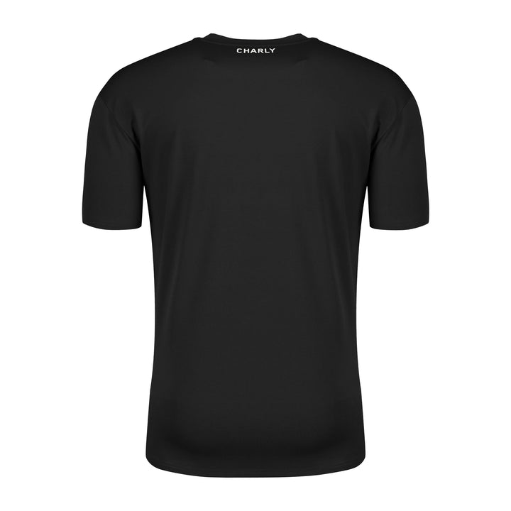 Rowdies Charly Black Two Star Logo SS Travel Tee