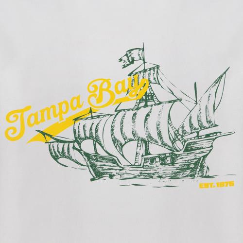 Rowdies Charly White Ship Tee