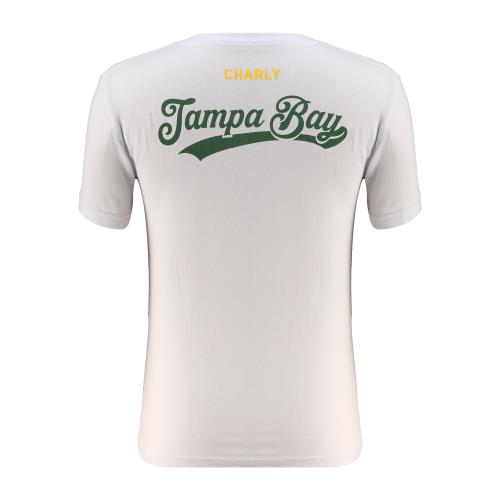 Rowdies Charly Youth White Pinnie Tee