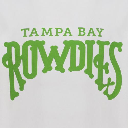 Rowdies Charly White Secondary Logo Tee