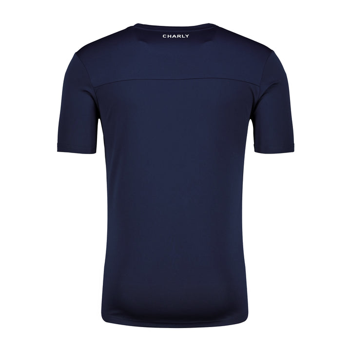 Rowdies Charly Navy Two Star Logo Tee