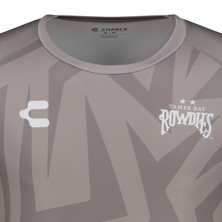 Rowdies Charly Grey Training Tee