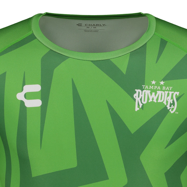 Rowdies Charly Green Training Tee