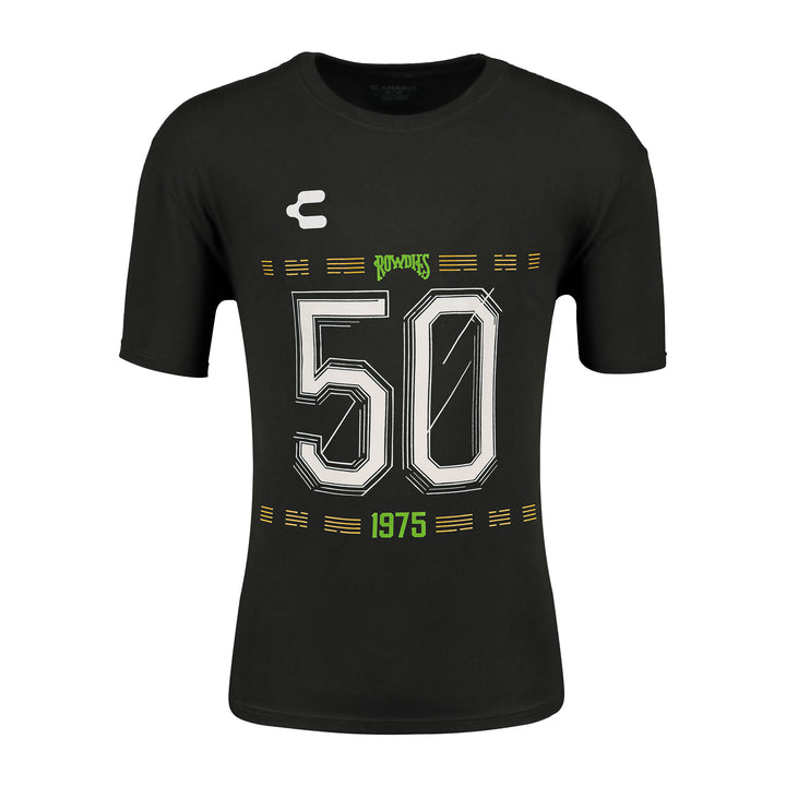 Rowdies Charly Black 50th Anniversary Cotton Tee