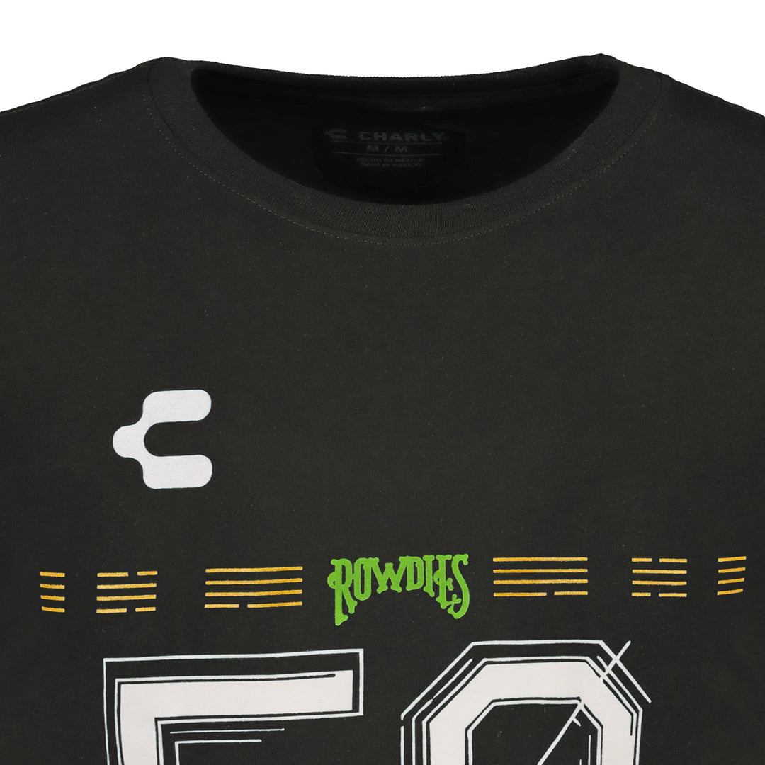Rowdies Charly Black 50th Anniversary Cotton Tee