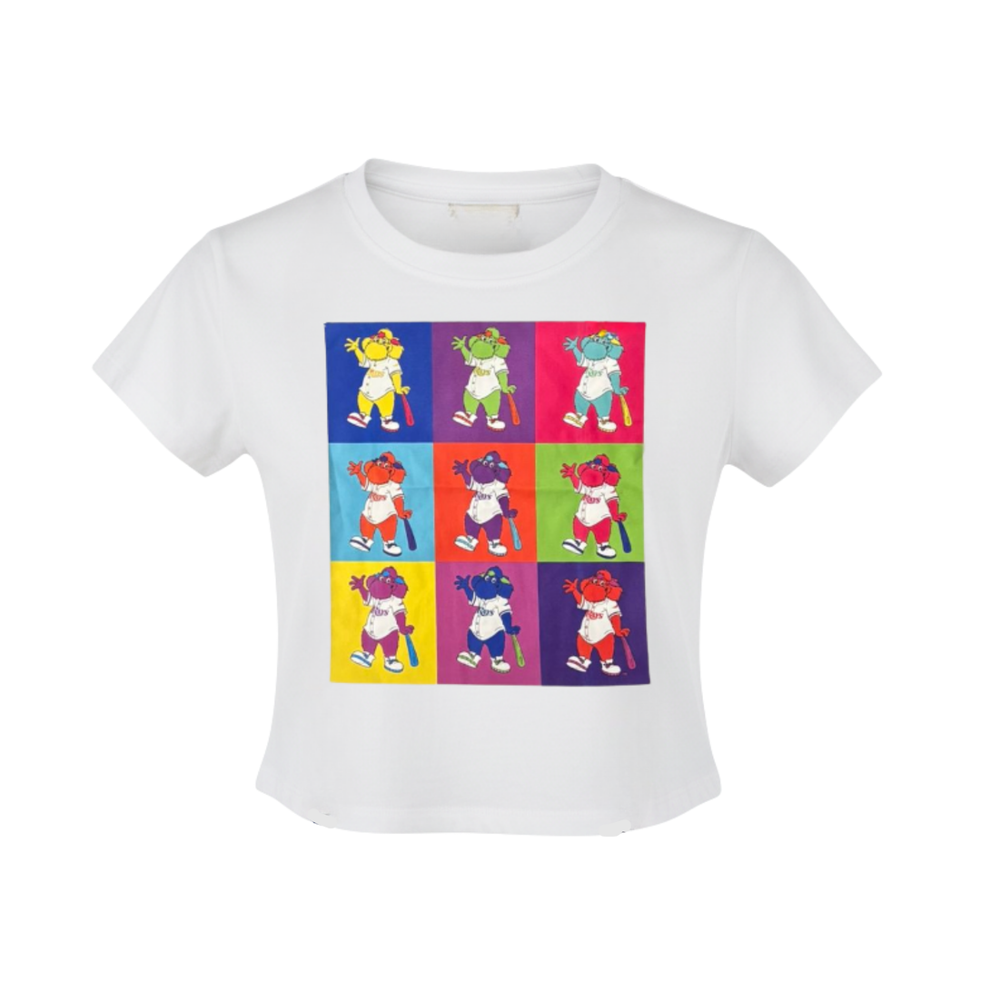 Rays TEREZ Kids Raymond Technicolor Square All Over Tee