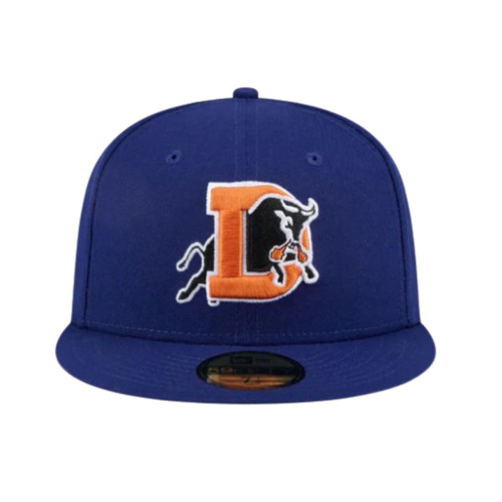 Rays New Era Royal Blue Durham Bulls 59Fifty Fitted Hat