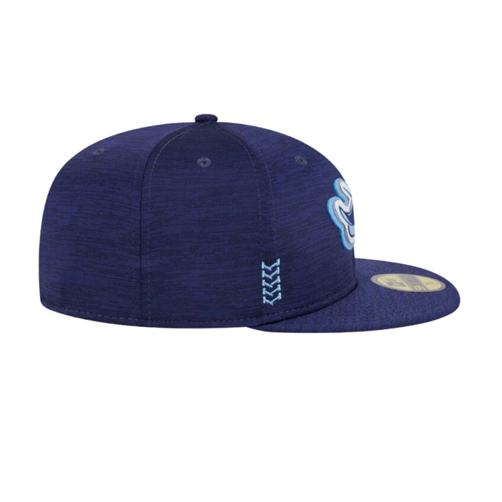 Rays New Era Navy 2024 Alt Clubhouse 59Fifty Fitted Hat