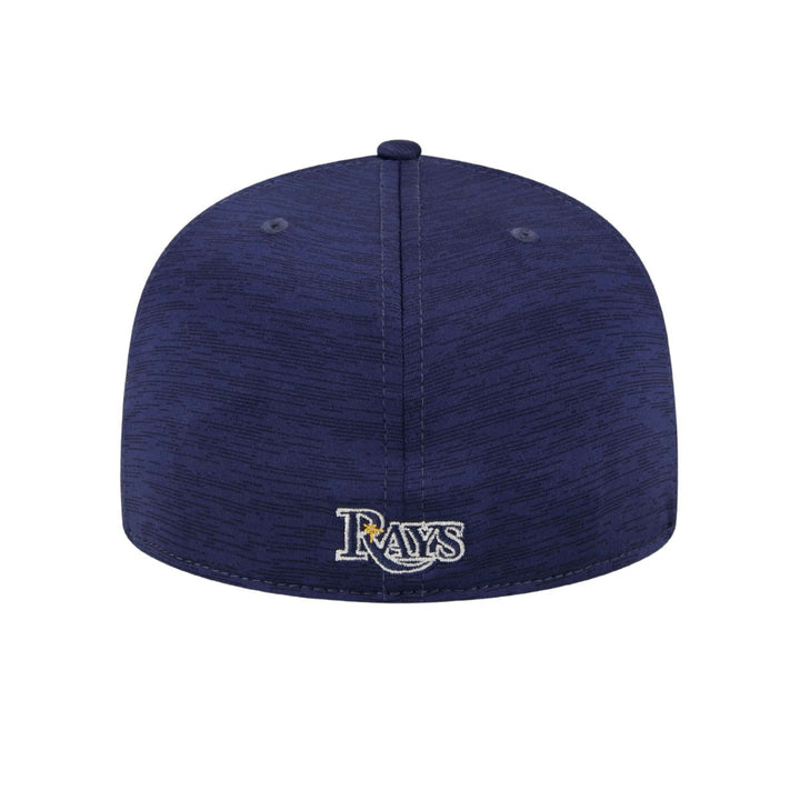 Rays New Era Navy 2024 Burst Clubhouse 59Fifty Fitted Hat