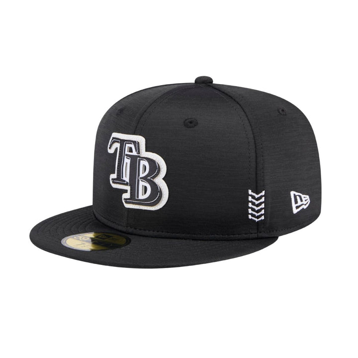 Rays New Era Black 2024 TB Clubhouse 59Fifty Fitted Hat