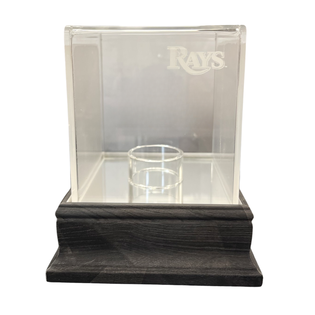 Rays Evan Longoria Dark Blue Chrome Autographed Baseball