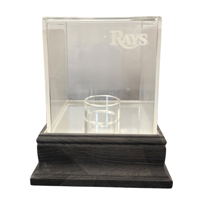 Rays Evan Longoria Dark Blue Chrome Autographed Baseball