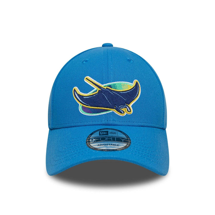 Rays New Era Aqua Blue Devil Rays 9Forty Adjustable Hat