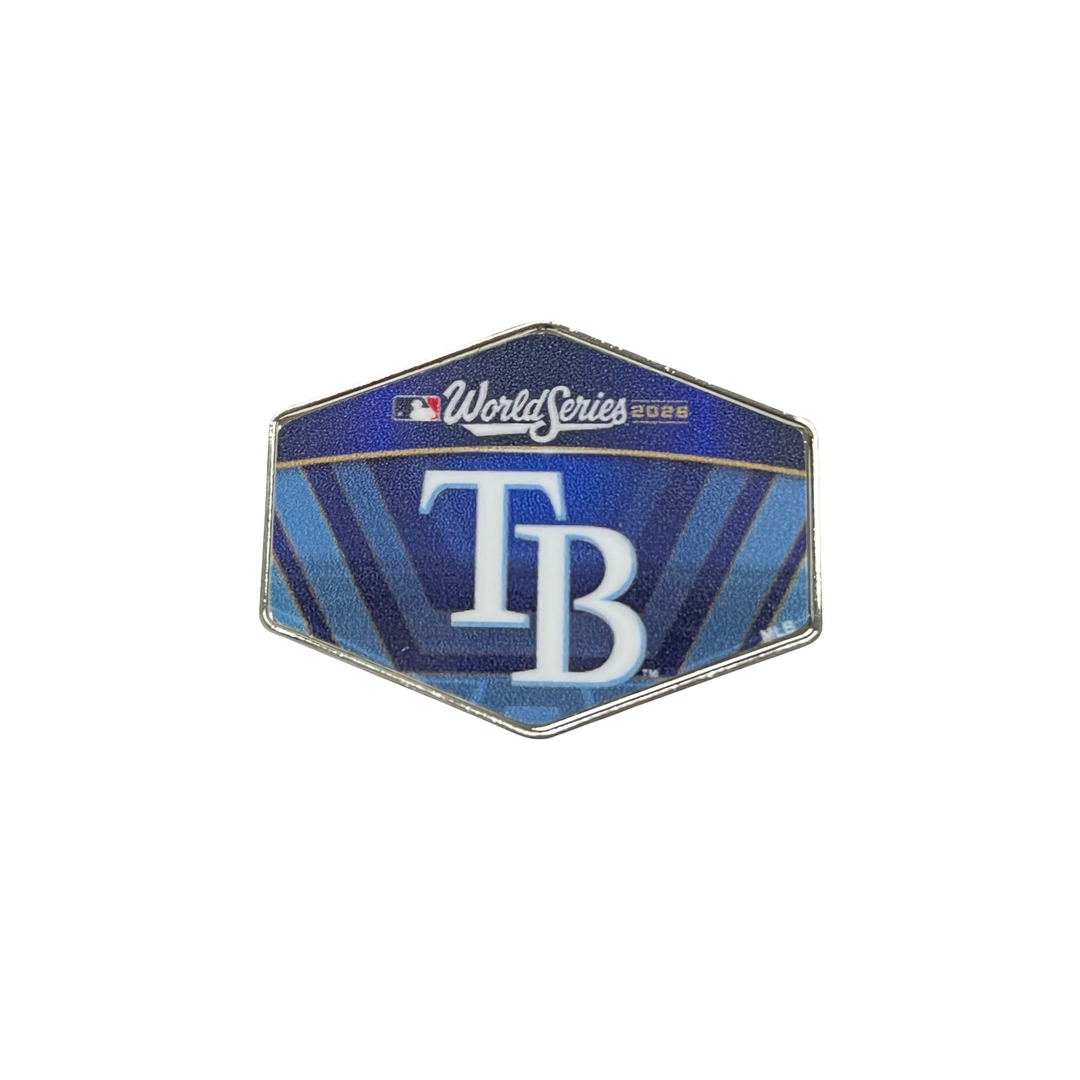 Rays World Series 2026 TB Lapel Pin