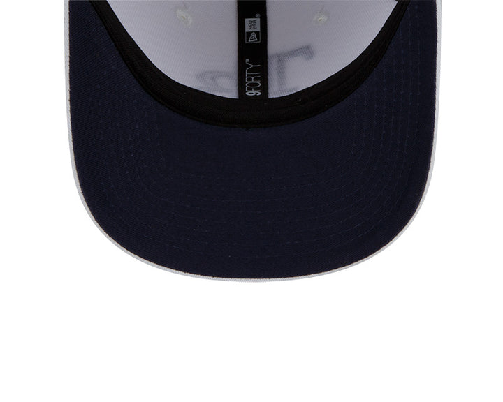 Rays New Era White Navy TB 9Forty Adjustable Hat