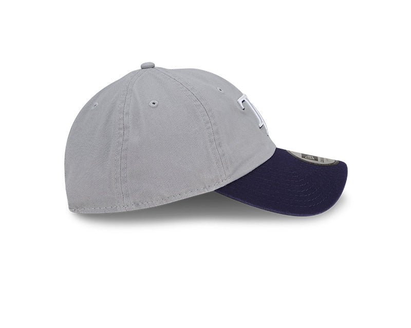 Rays New Era Navy Grey TB Casual Classic Adjustable Hat