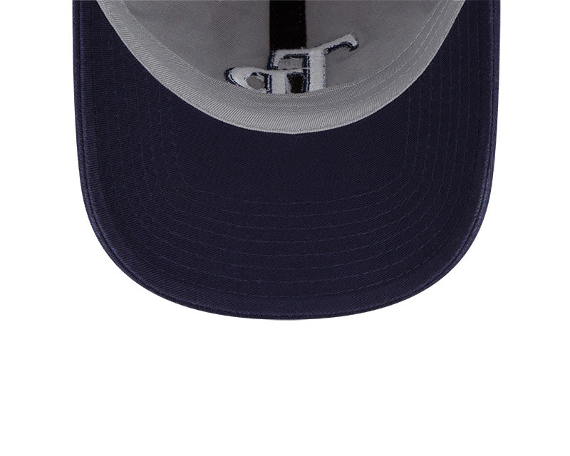 Rays New Era Navy Grey TB Casual Classic Adjustable Hat