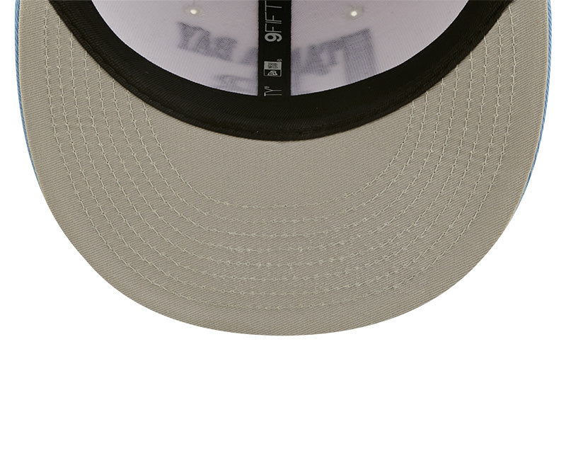 Rays New Era Navy/White/Light Blue TB Retro Sport 9Fifty Snapback Hat