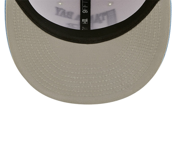 Rays New Era Navy/White/Light Blue TB Retro Sport 9Fifty Snapback Hat