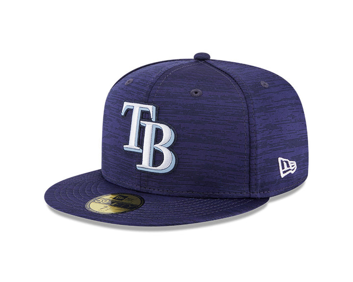 Rays New Era Navy TB Clubhouse 59Fifty Fitted Hat