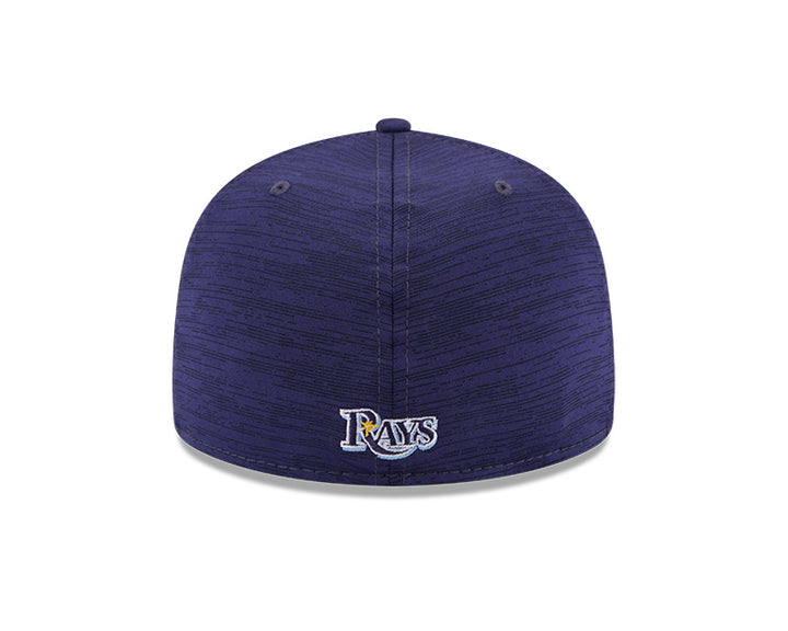 Rays New Era Navy TB Clubhouse 59Fifty Fitted Hat