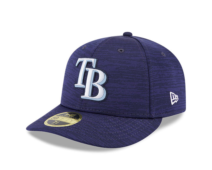 Rays New Era Navy TB Clubhouse Low Profile 59Fifty Fitted Hat