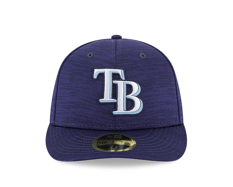 Rays New Era Navy TB Clubhouse Low Profile 59Fifty Fitted Hat
