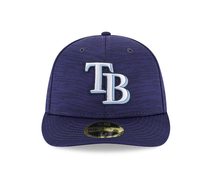 Rays New Era Navy TB Clubhouse Low Profile 59Fifty Fitted Hat